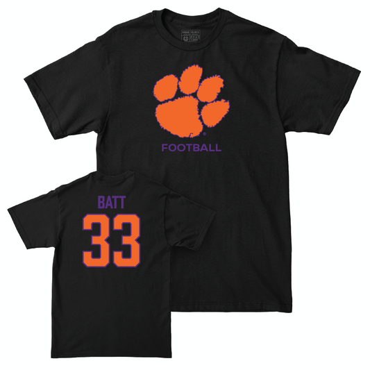 Clemson Football Black Club Tee  - Griffin Batt