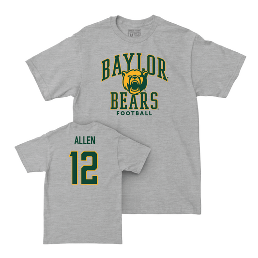 Baylor Football Sport Grey Classic Tee - Alfonzo Allen Small