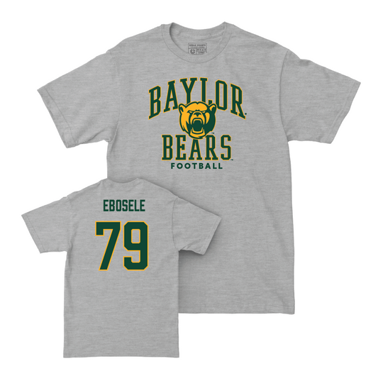 Baylor Football Sport Grey Classic Tee - Alvin Ebosele Small