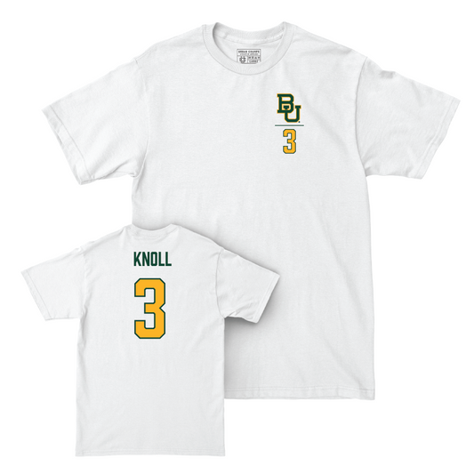 Baylor Softball White Logo Comfort Colors Tee - Ava Knoll Small