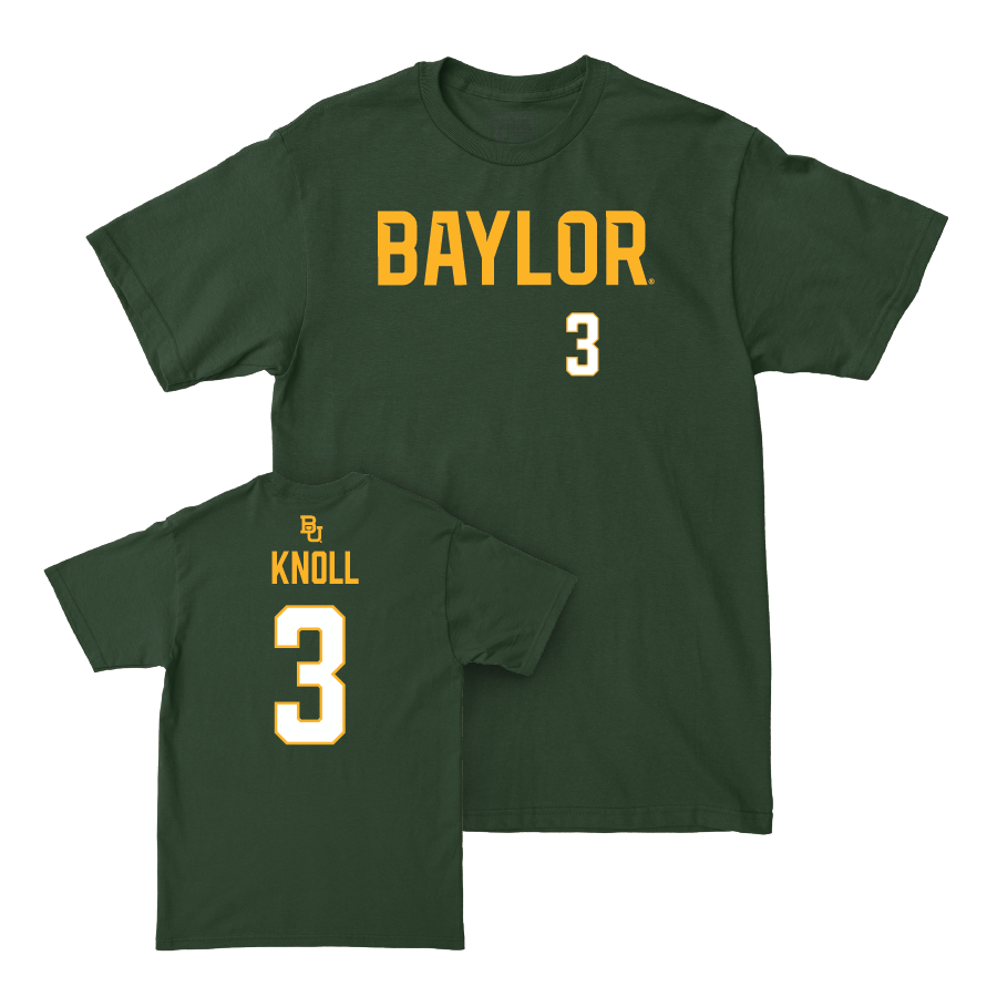 Baylor Softball Green Wordmark Tee - Ava Knoll Small