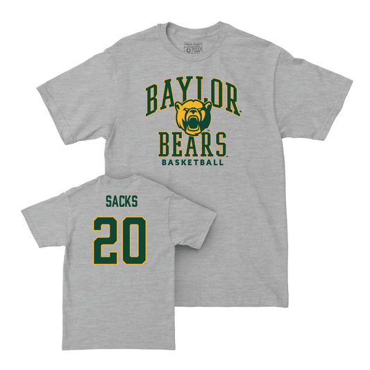 Baylor Men's Basketball Sport Grey Classic Tee - Austin Sacks Small