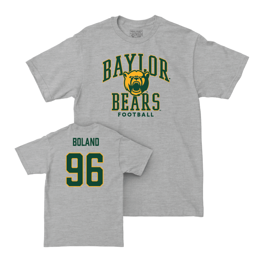 Baylor Football Sport Grey Classic Tee - Bryce Boland Small