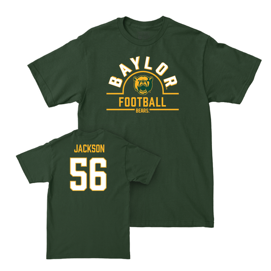 Baylor Football Forest Green Arch Tee - Brock Jackson Small