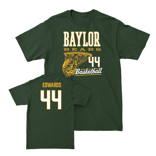 Baylor Women's Basketball Green Hoops Tee - Dre'Una Edwards Small