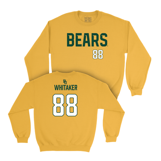 Baylor Softball Gold Bears Crew - Ellington Whitaker Small