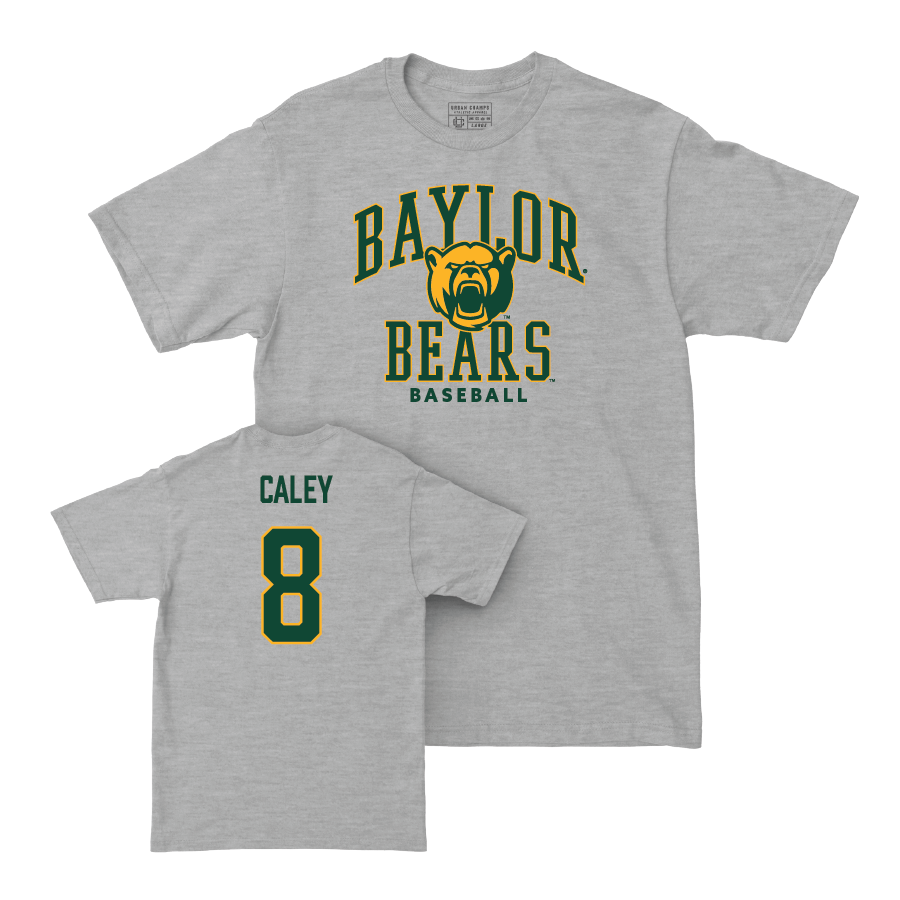 Baylor Baseball Sport Grey Classic Tee - Harrison Caley Small