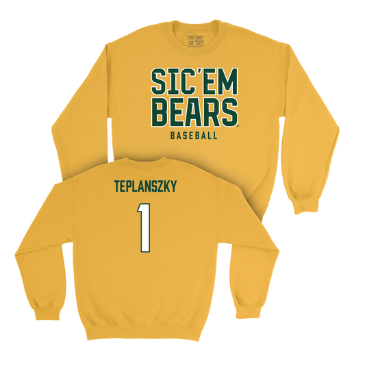 Baylor Baseball Gold Sic 'Em Crew - Hunter Teplanszky Small