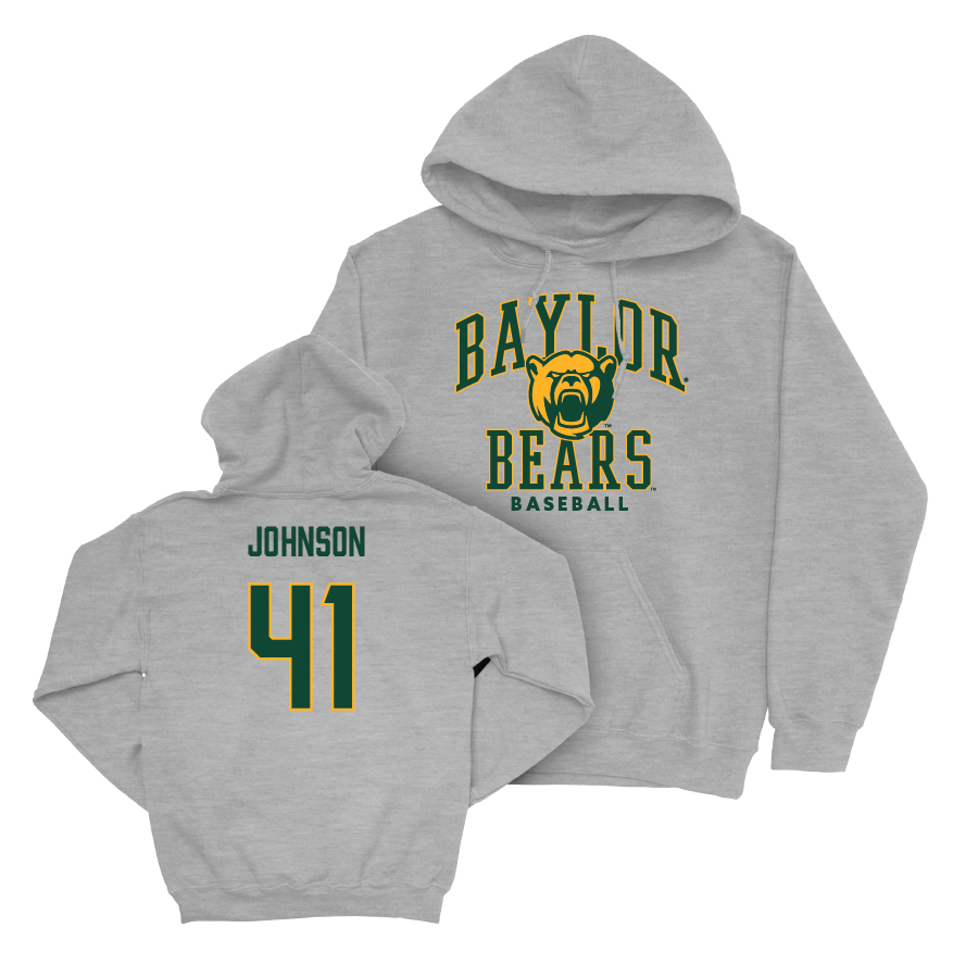 Baylor Baseball Sport Grey Classic Hoodie - Jack Johnson Small