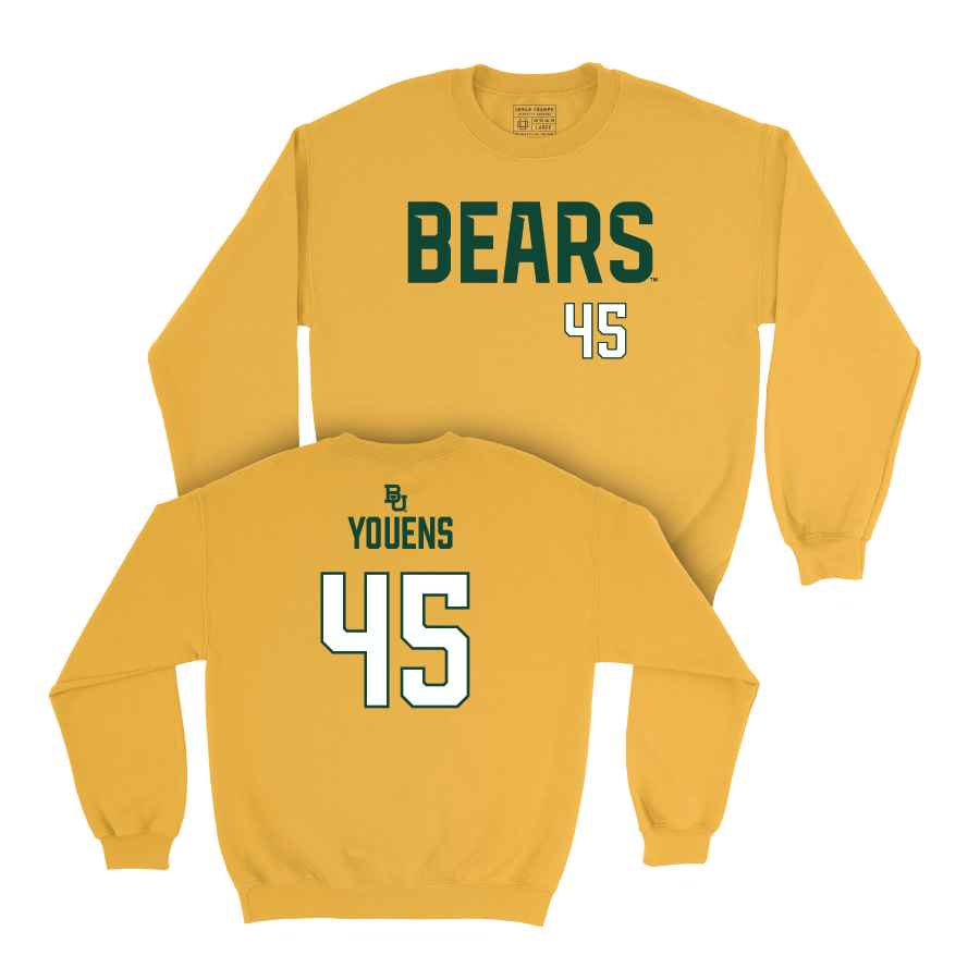 Baylor Baseball Gold Bears Crew - John Youens Small