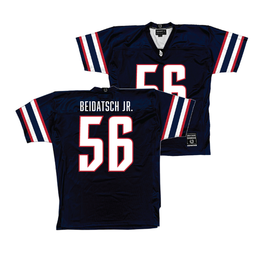 Duquesne Football Navy Jersey - Brian Beidatsch Jr.