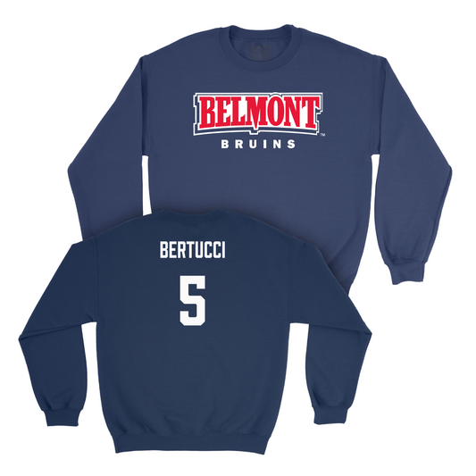 Belmont Softball Navy Belmont Crew - Ella Bertucci Small