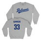 Belmont Softball Sport Grey Script Crew Small / Emma Summers | #33