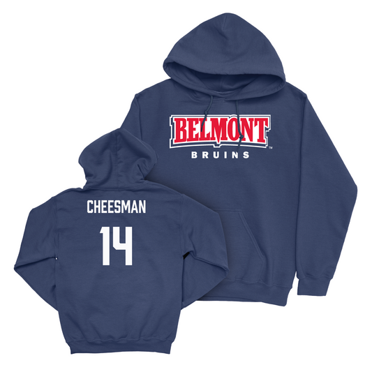 Belmont Women's Basketball Navy Belmont Hoodie - Kendal Cheesman Small