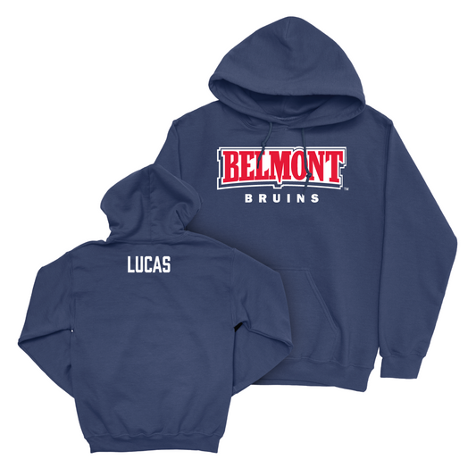 Belmont Women's Cheerleading Navy Belmont Hoodie  - Taylor Lucas Small