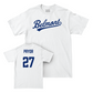 Belmont Baseball White Script Comfort Colors Tee Small / Will Pryor | #27