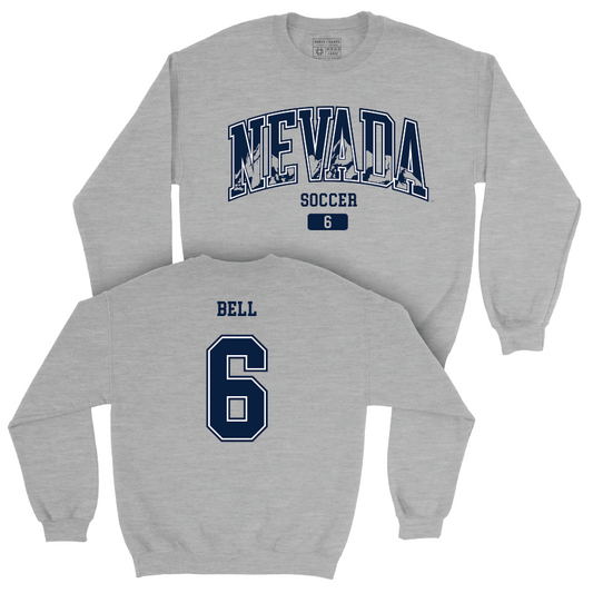 Nevada Women's Soccer Sport Grey Arch Crew  - Cassidy Bell