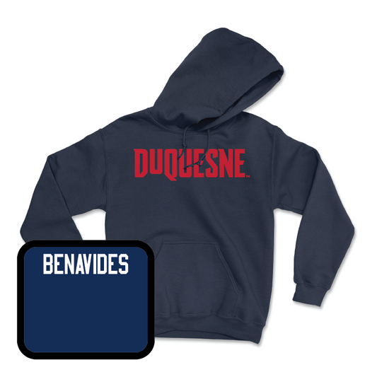 Duquesne Women's Rowing Navy Duquesne Hoodie  - Alice Benavides