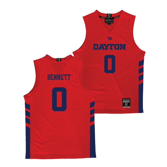 Dayton Men's Basketball Red Jersey - Javon Bennett