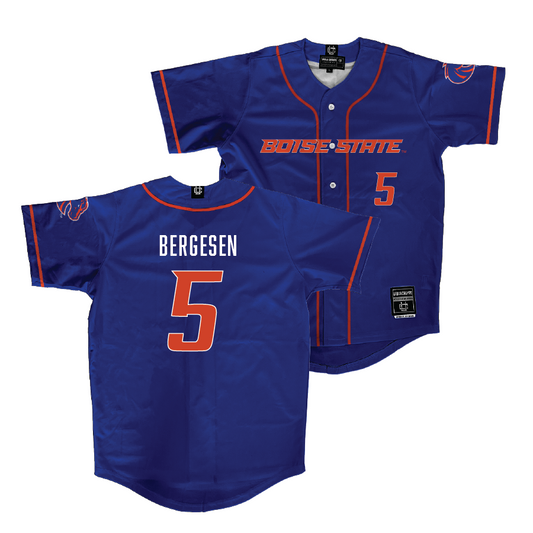 Boise State Softball Blue Jersey - Karizma Bergesen | #5