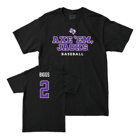 SFA Baseball Black Axe 'Em Tee  - Tom Biggs