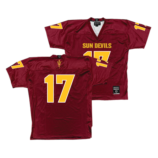 Arizona State Football Maroon Jersey - Rodney Bimage Jr