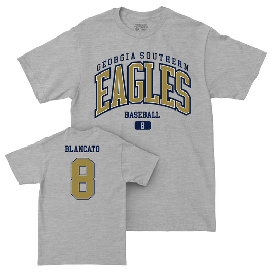 Georgia Southern Baseball Sport Grey Arch Tee  - Sam Blancato