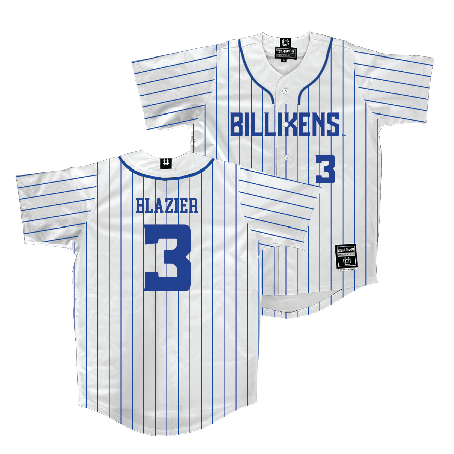 Saint Louis Baseball White Jersey  - Ian Blazier