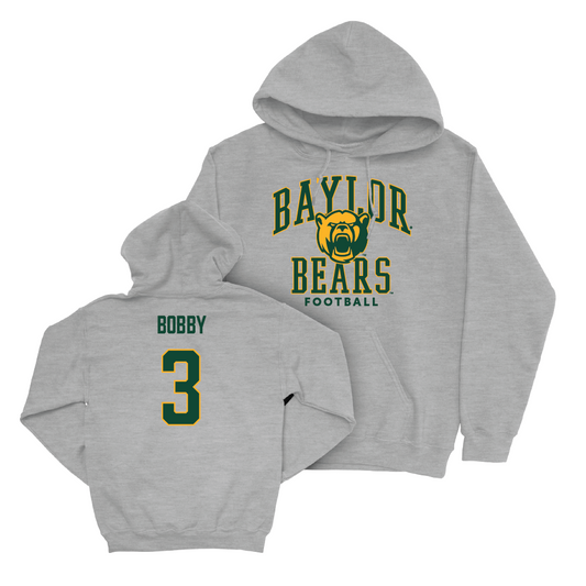 Baylor Football Sport Grey Classic Hoodie - Devyn Bobby