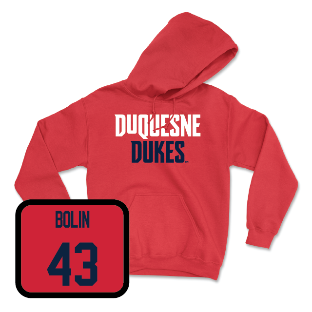 Duquesne Football Red Dukes Hoodie - Seth Bolin