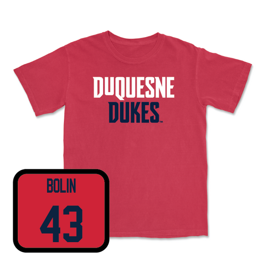 Duquesne Football Red Dukes Tee - Seth Bolin