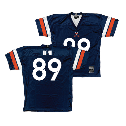 UVA Football Navy Jersey - Sam Bond | #89