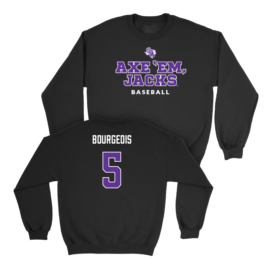 SFA Baseball Black Axe 'Em Crew   - Dylan Bourgeois