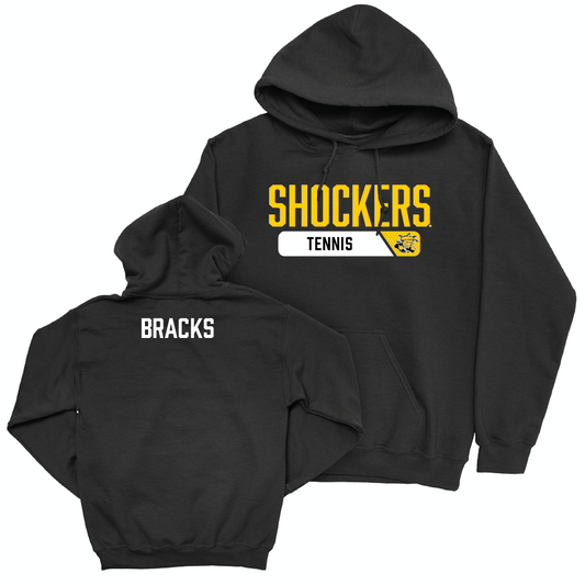 Wichita State Men's Tennis Black Staple Hoodie  - Luke Bracks