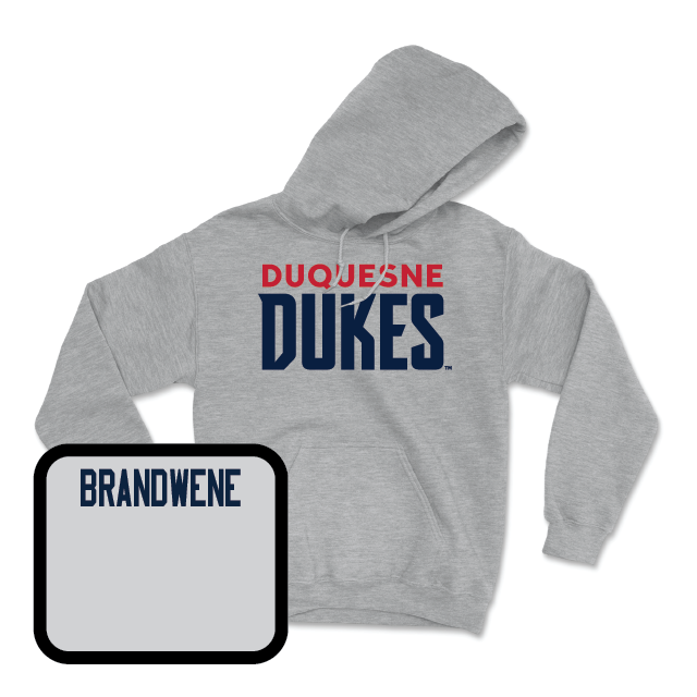 Duquesne Women's Triathlon Sport Grey Lock Hoodie - Sophie Brandwene