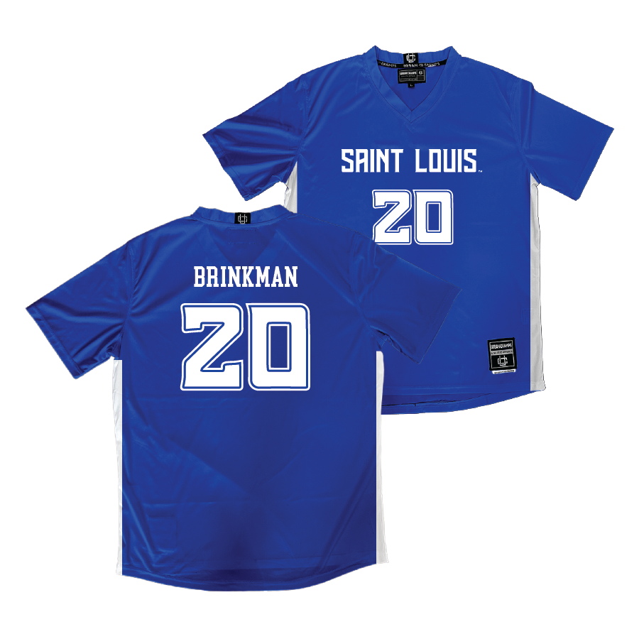 Saint Louis Women's Soccer Royal Jersey - Katelyn Brinkman | #20