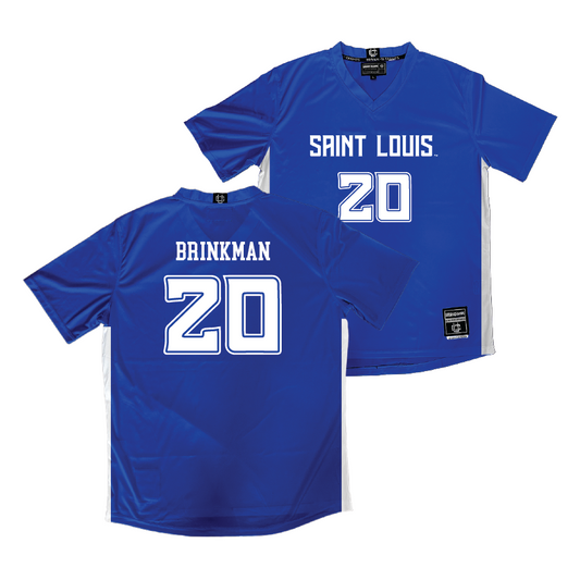 Saint Louis Women's Soccer Royal Jersey - Katelyn Brinkman | #20