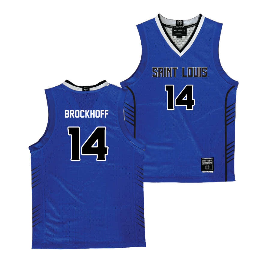 Saint Louis Men's Basketball Royal Jersey  - Kilian Brockhoff