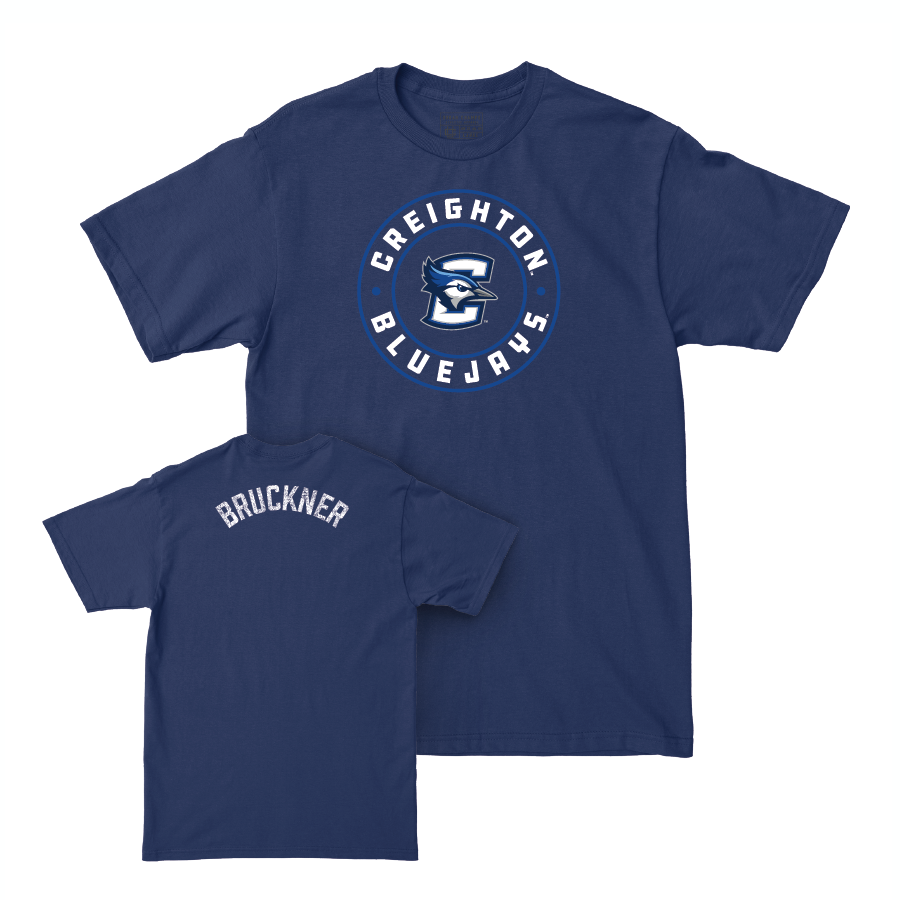 Creighton Women's Rowing Navy Staple Tee - Grace Bruckner