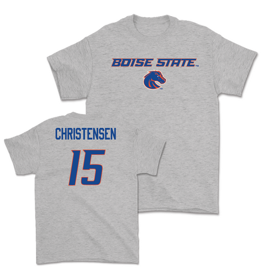 Boise State Women's Basketball Sport Grey Classic Tee - Alyssa Christensen Youth Small