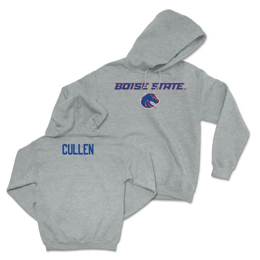 Boise State Women's Track & Field Sport Grey Classic Hoodie - Alyssa Cullen Youth Small