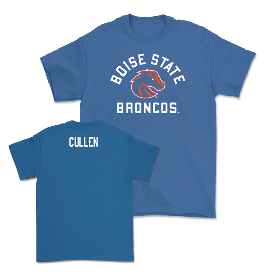 Boise State Women's Track & Field Blue Arch Tee - Alyssa Cullen Youth Small