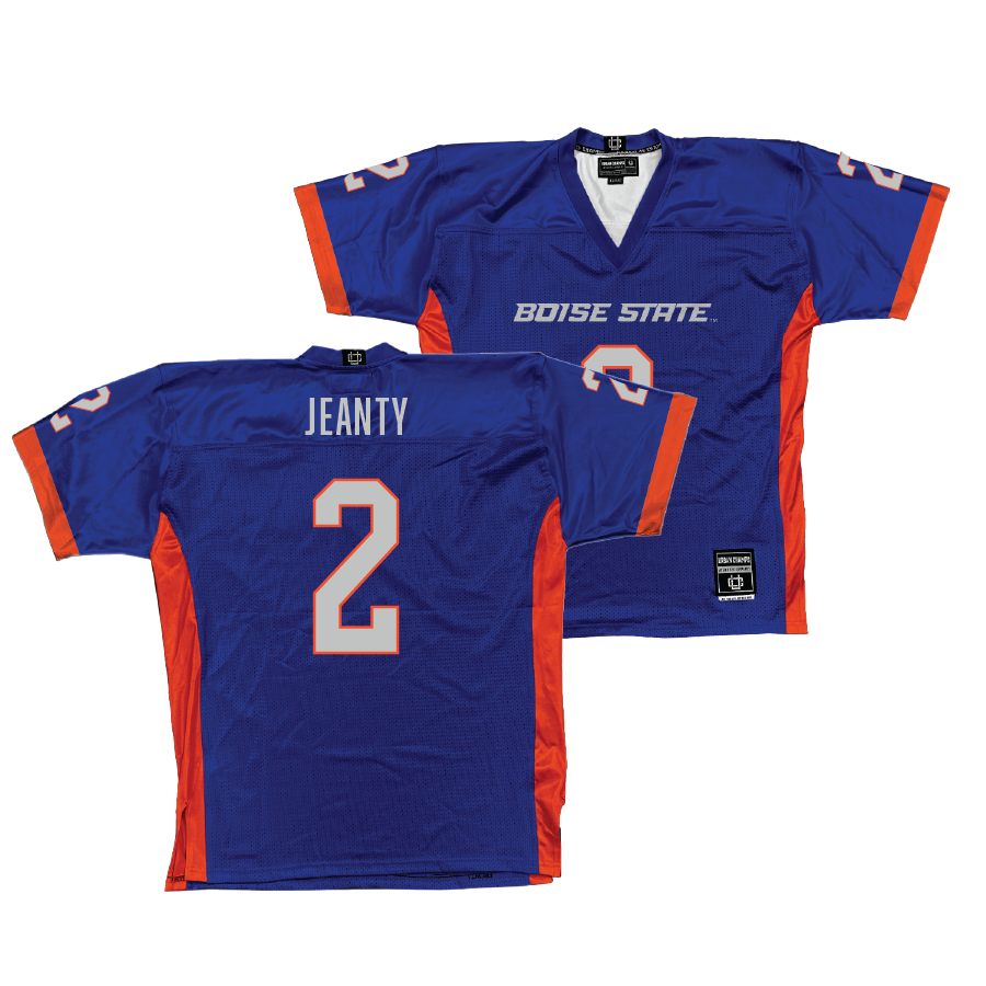 Boise State Football Blue Jerseys Jersey - Ashton Jeanty | #2 Youth Small