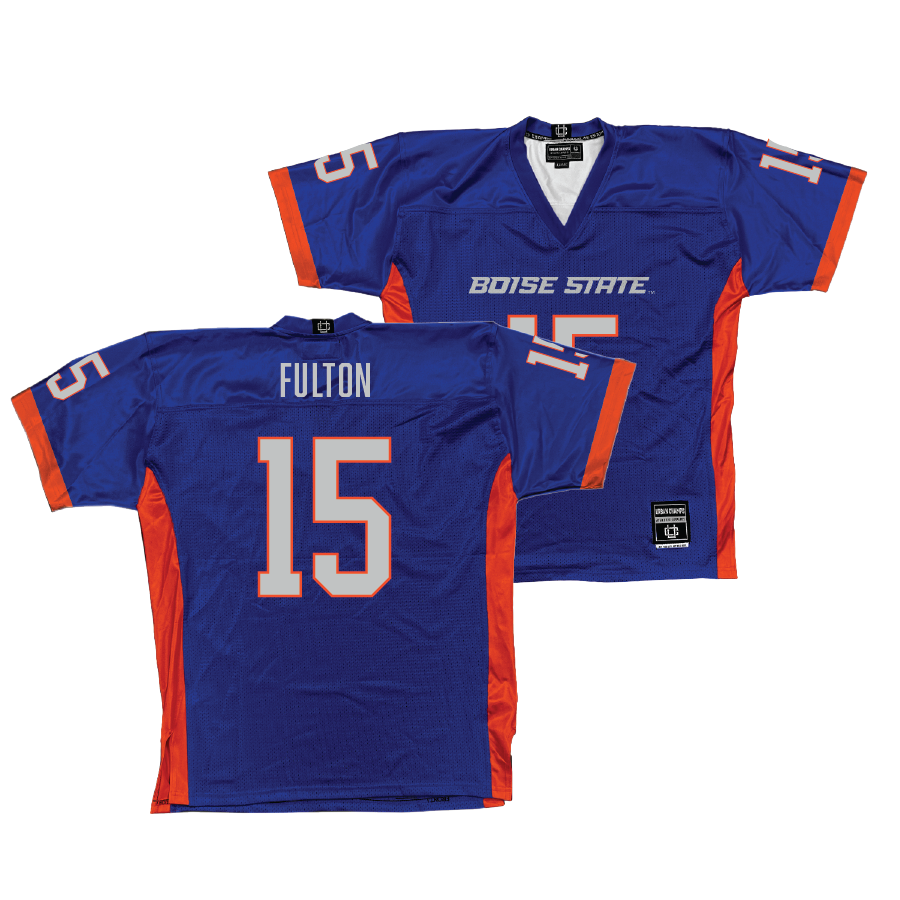 Boise State Football Blue Jerseys Jersey - Colt Fulton | #15 Youth Small