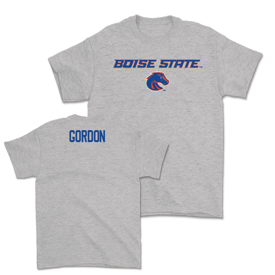 Boise State Women's Golf Sport Grey Classic Tee - Elli Gordon Youth Small