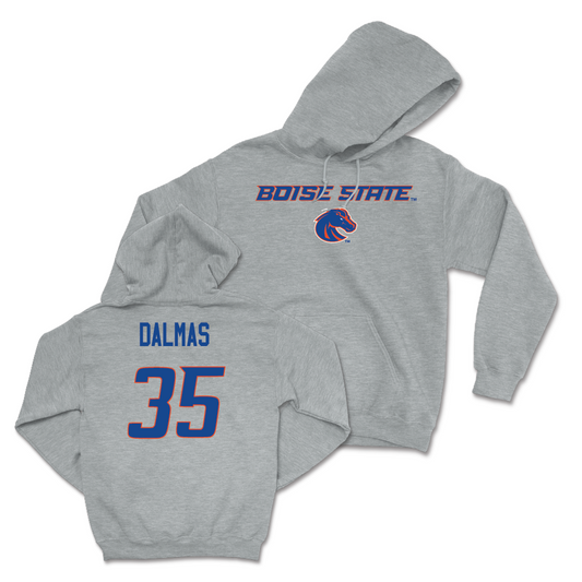 Boise State Football Sport Grey Classic Hoodie - Jonah Dalmas Youth Small