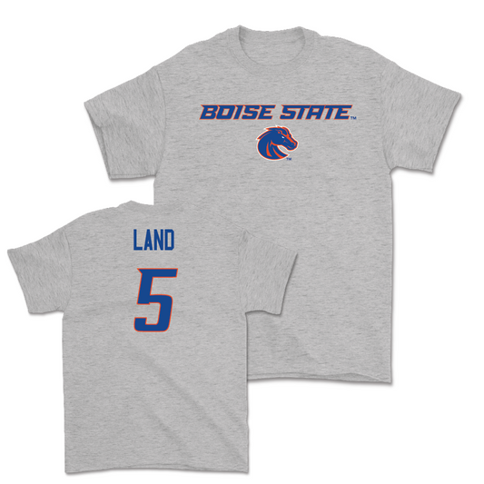 Boise State Women's Soccer Sport Grey Classic Tee - Jayla Land Youth Small