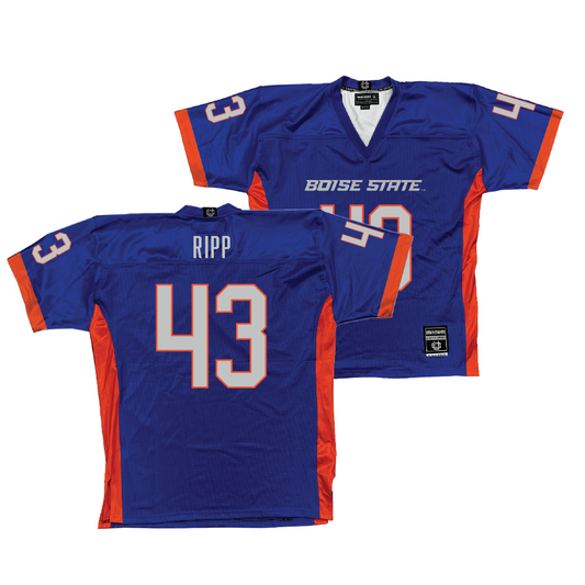 Boise State Football Blue Jerseys Jersey - Jake Ripp | #43 Youth Small