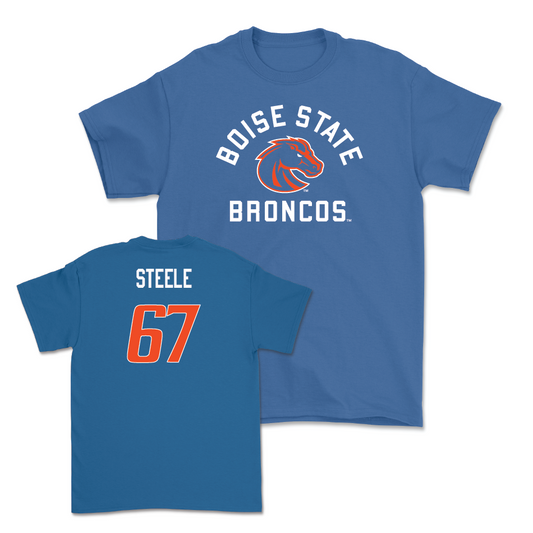 Boise State Football Blue Arch Tee - Jason Steele Youth Small