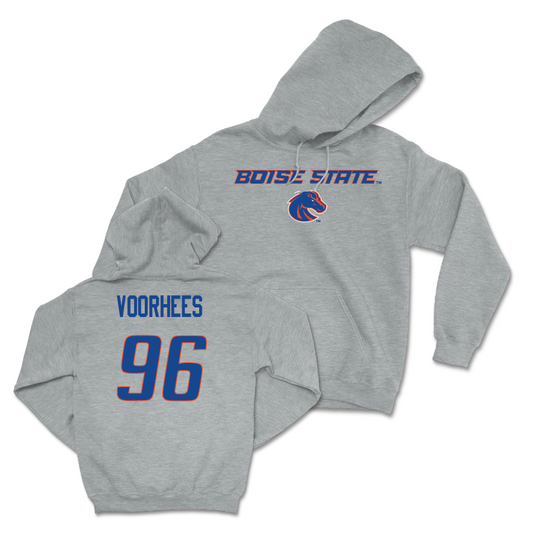 Boise State Football Sport Grey Classic Hoodie - Luke Voorhees Youth Small